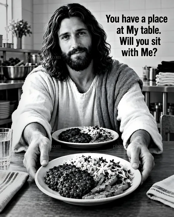Welcome at the community kitchen - AI-generated stock image